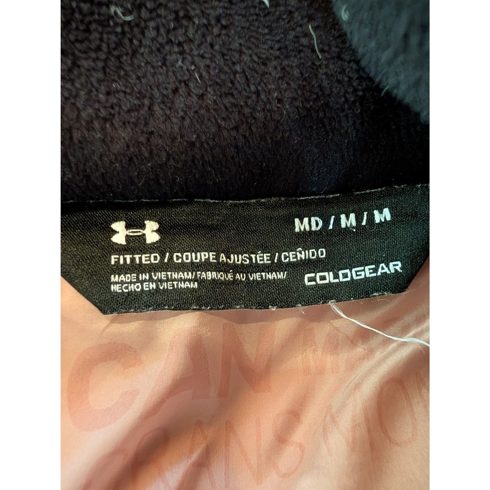 Under Armour Lindsey Vonn Ski Jacket Faux Fur Hood Fitted Womens Medium - Picture 3 of 14